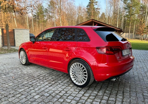 Audi A3 cena 58800 przebieg: 237802, rok produkcji 2015 z Kielce małe 191